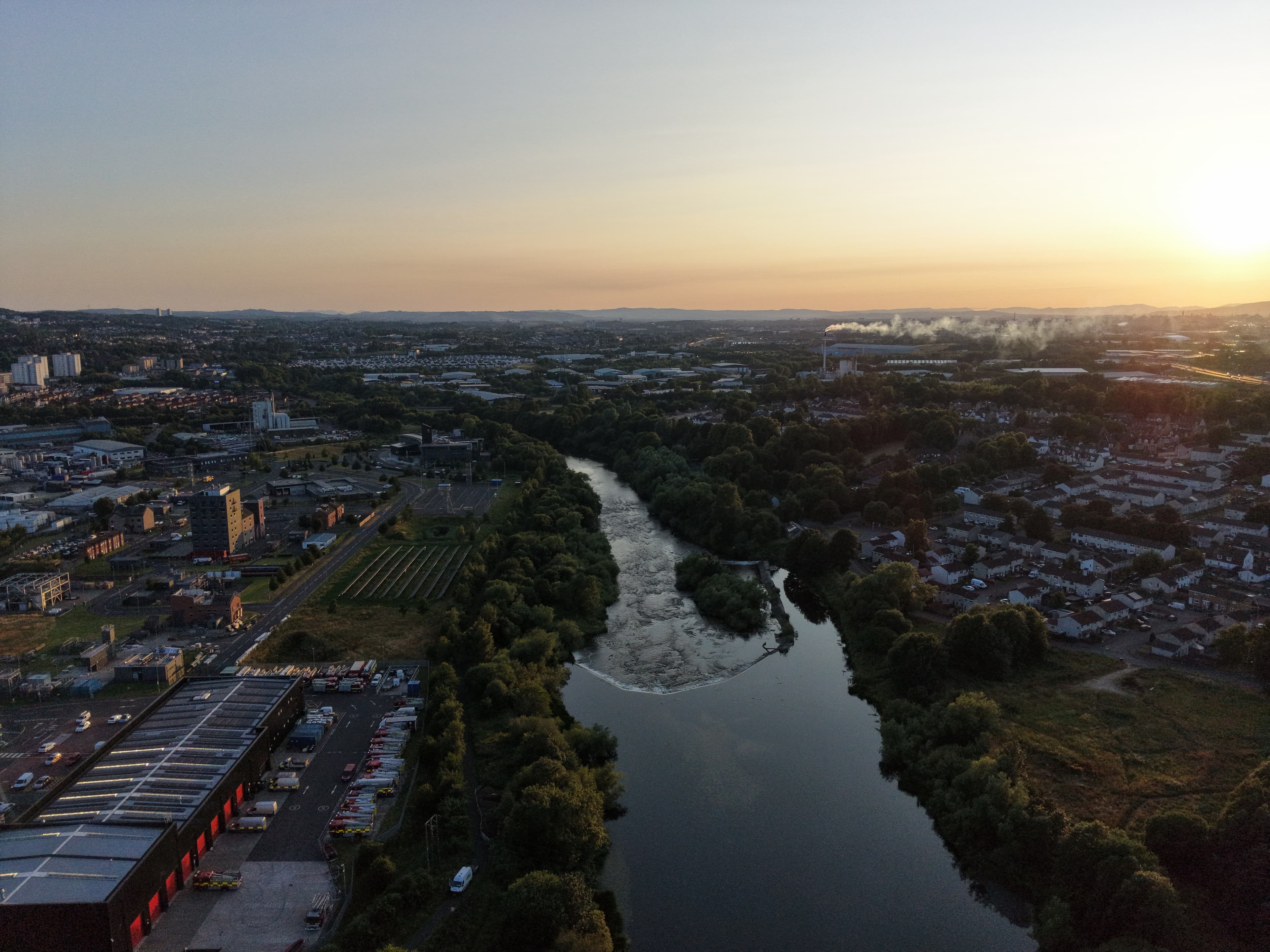 Westburn Viaduct drone image 2026