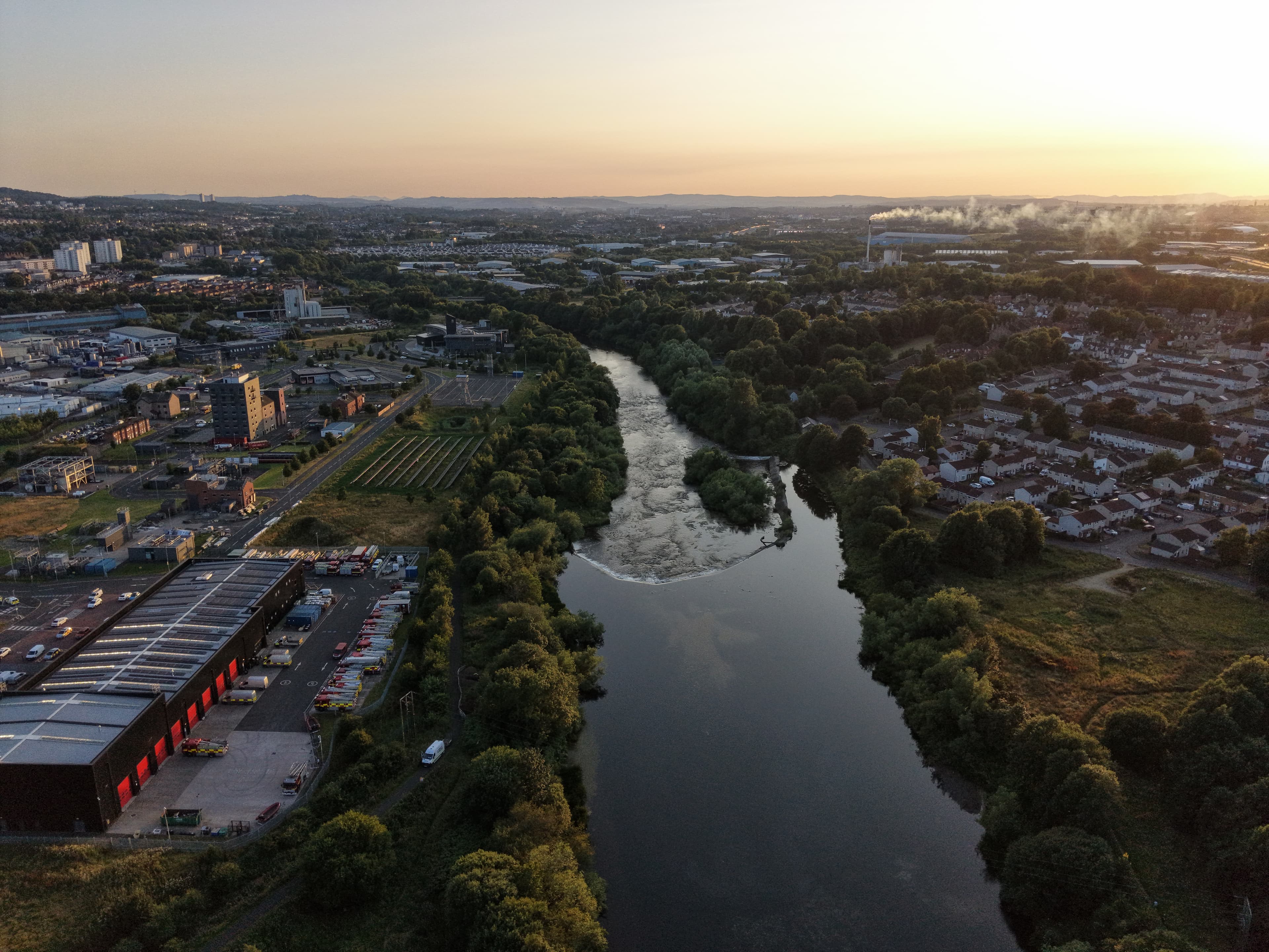 Westburn Viaduct drone image 2026