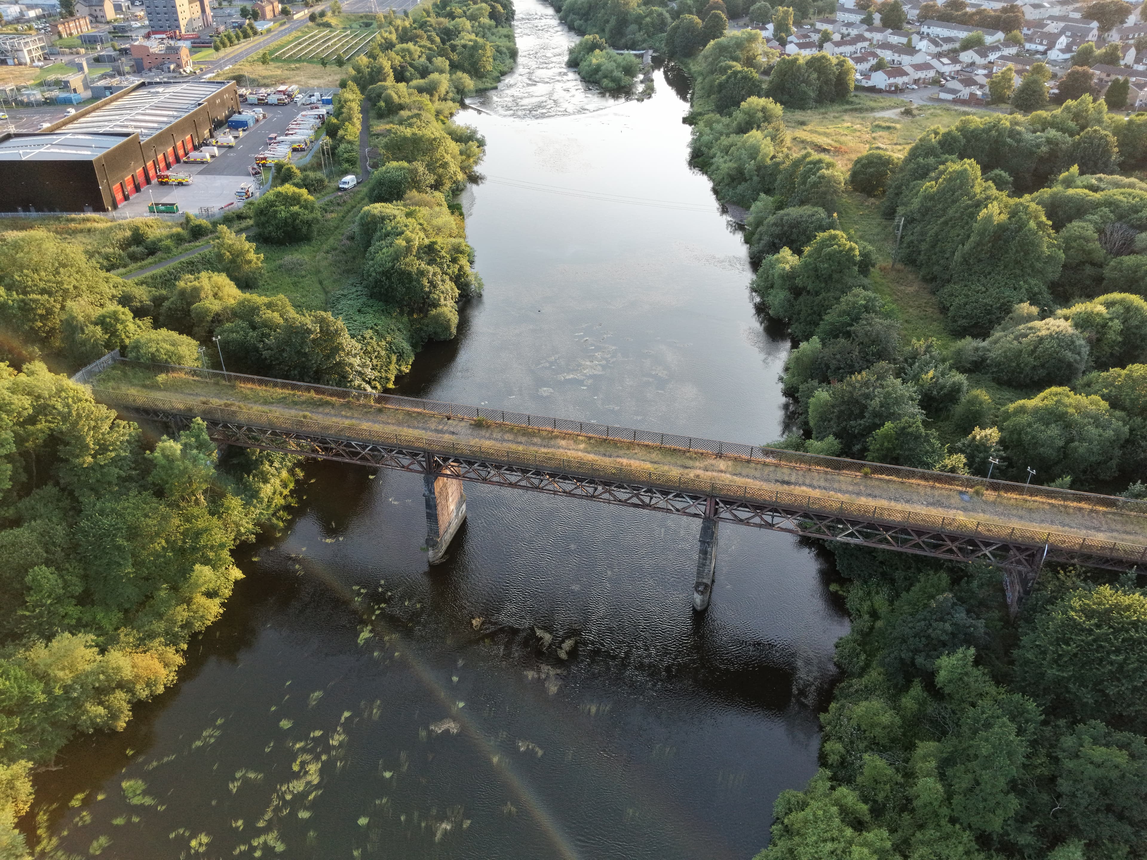 Westburn Viaduct drone image 2026