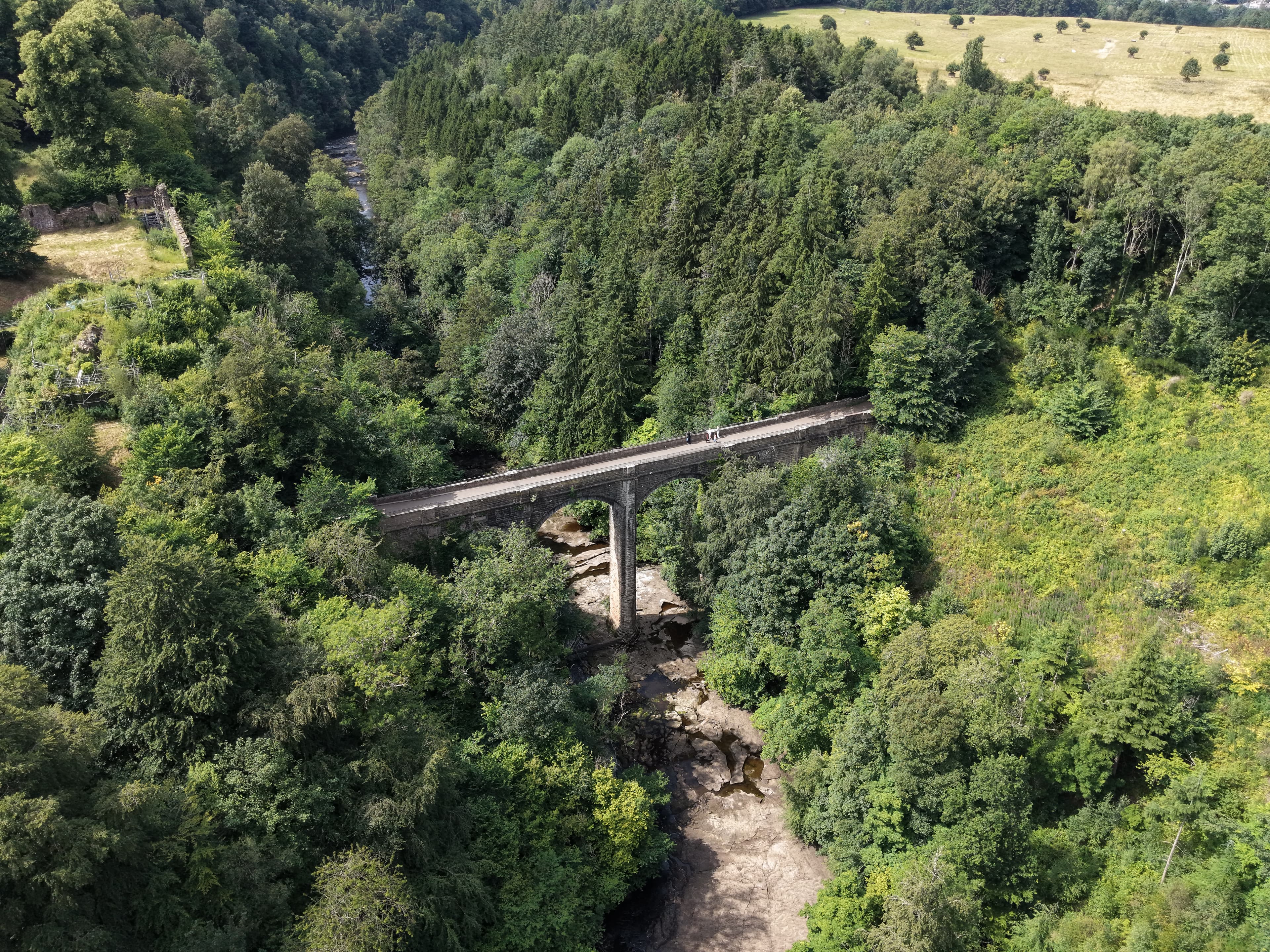 Chatelherault Country Park drone image 2026