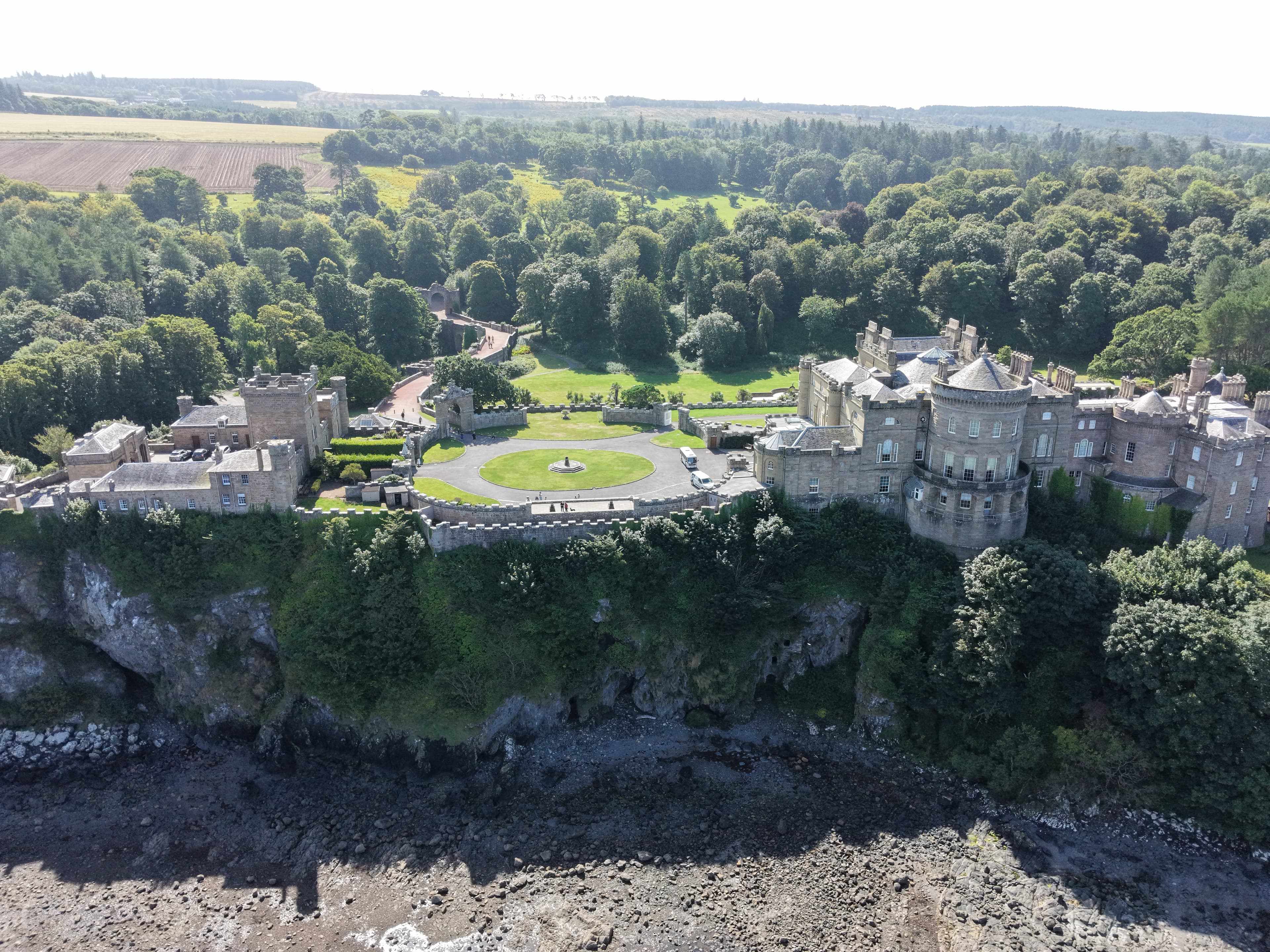 Culzean Castle drone image 2026