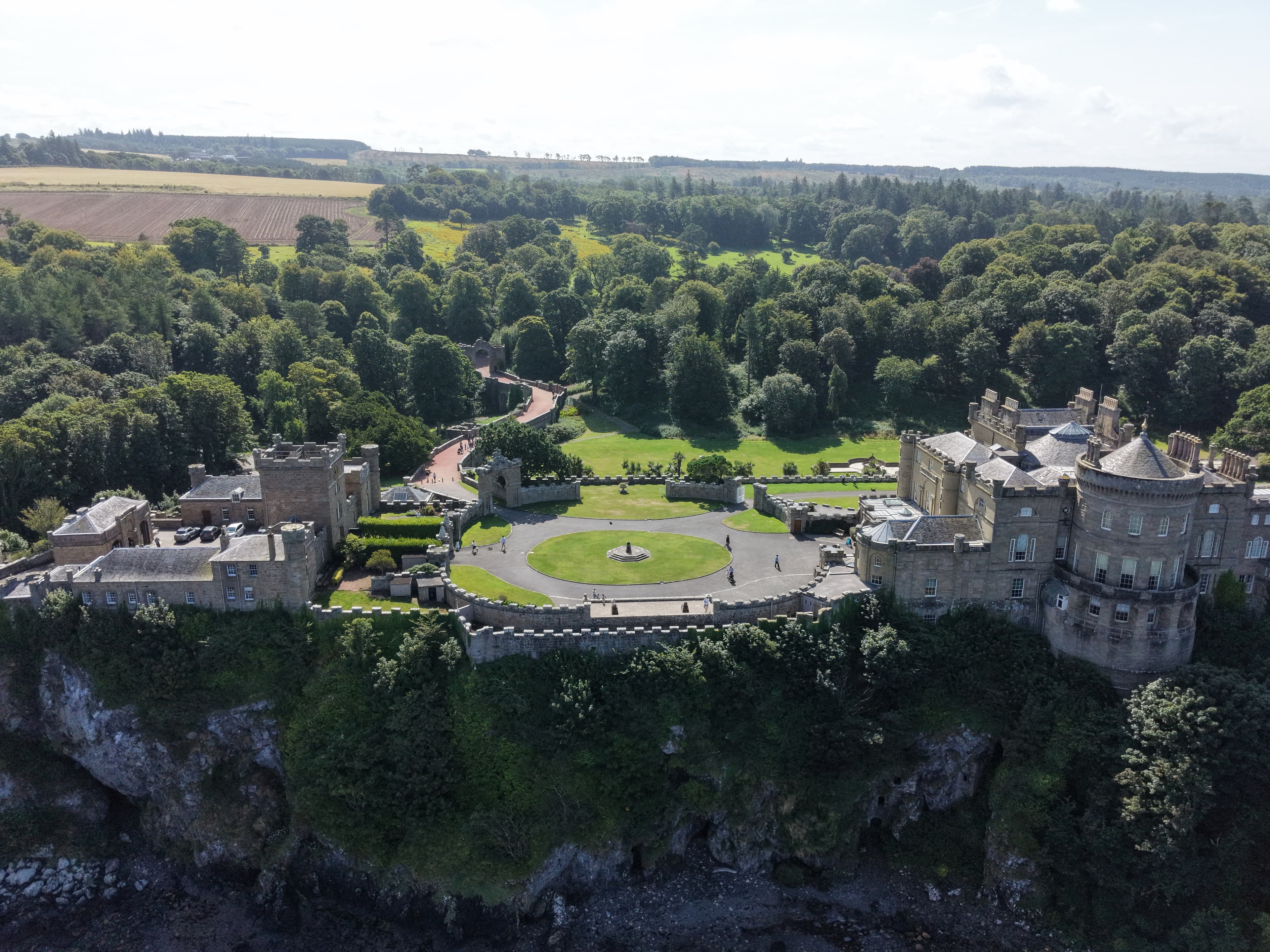 Culzean Castle drone image 2026