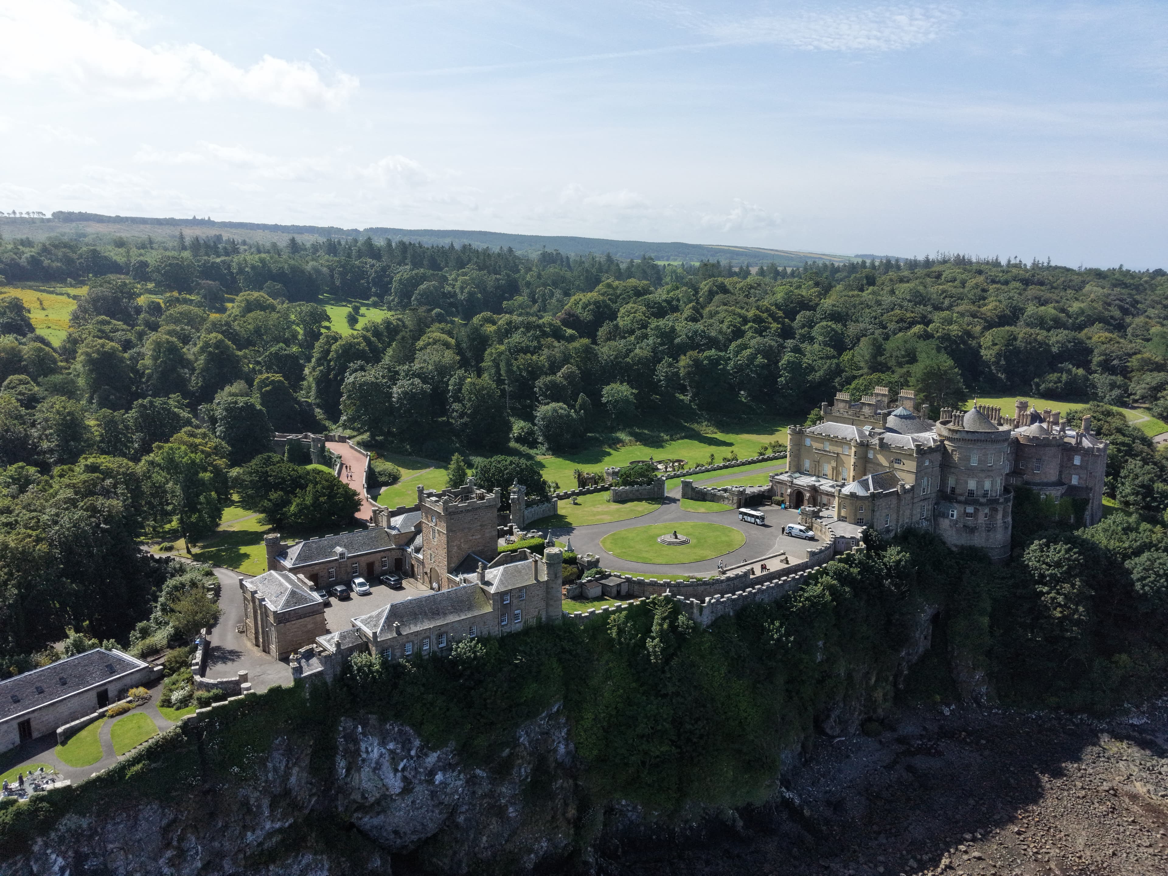 Culzean Castle drone image 2026