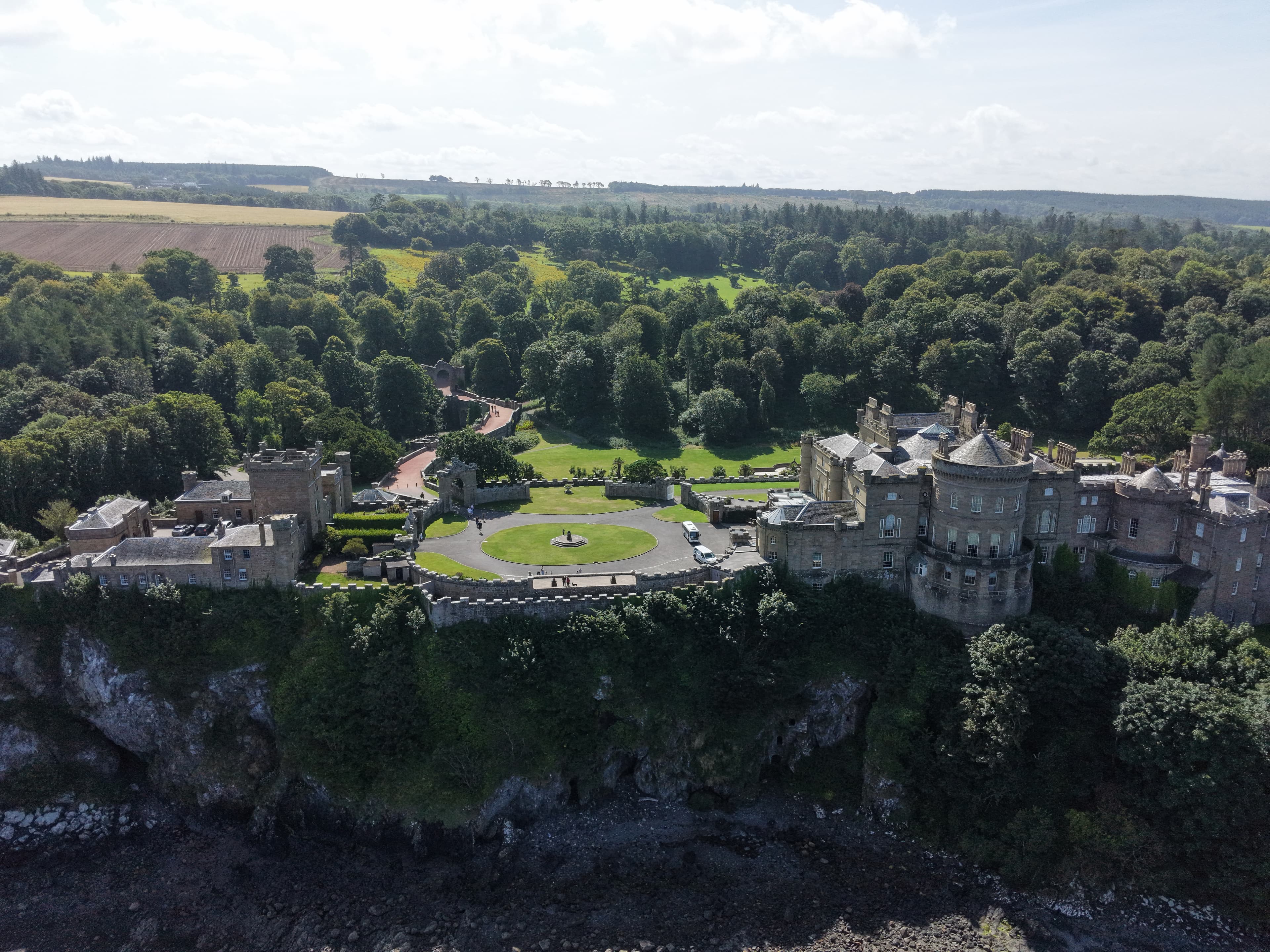 Culzean Castle drone image 2026