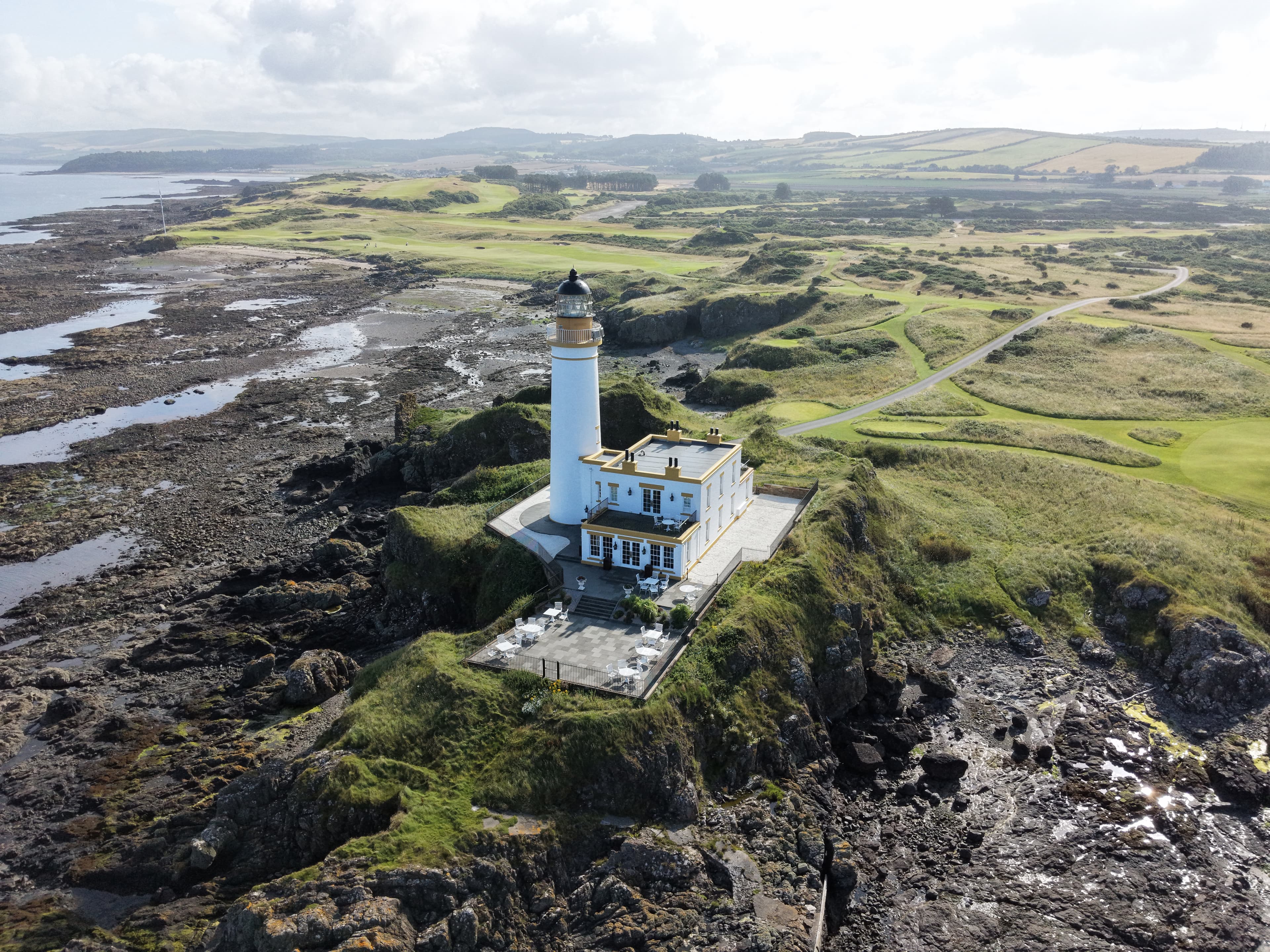 Turnberry Lighthouse Drone Image 2026