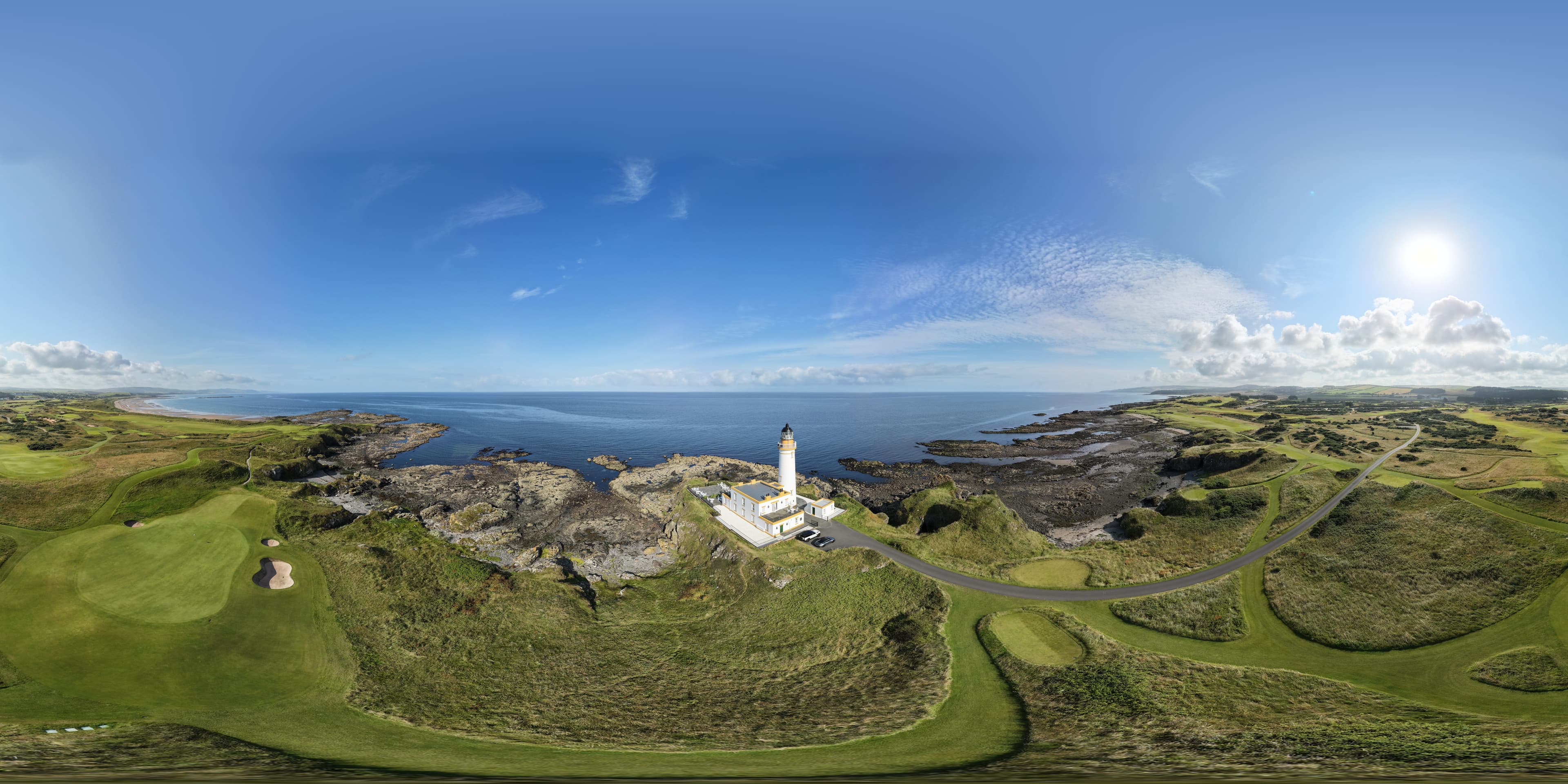 Turnberry Lighthouse Drone Image 2026