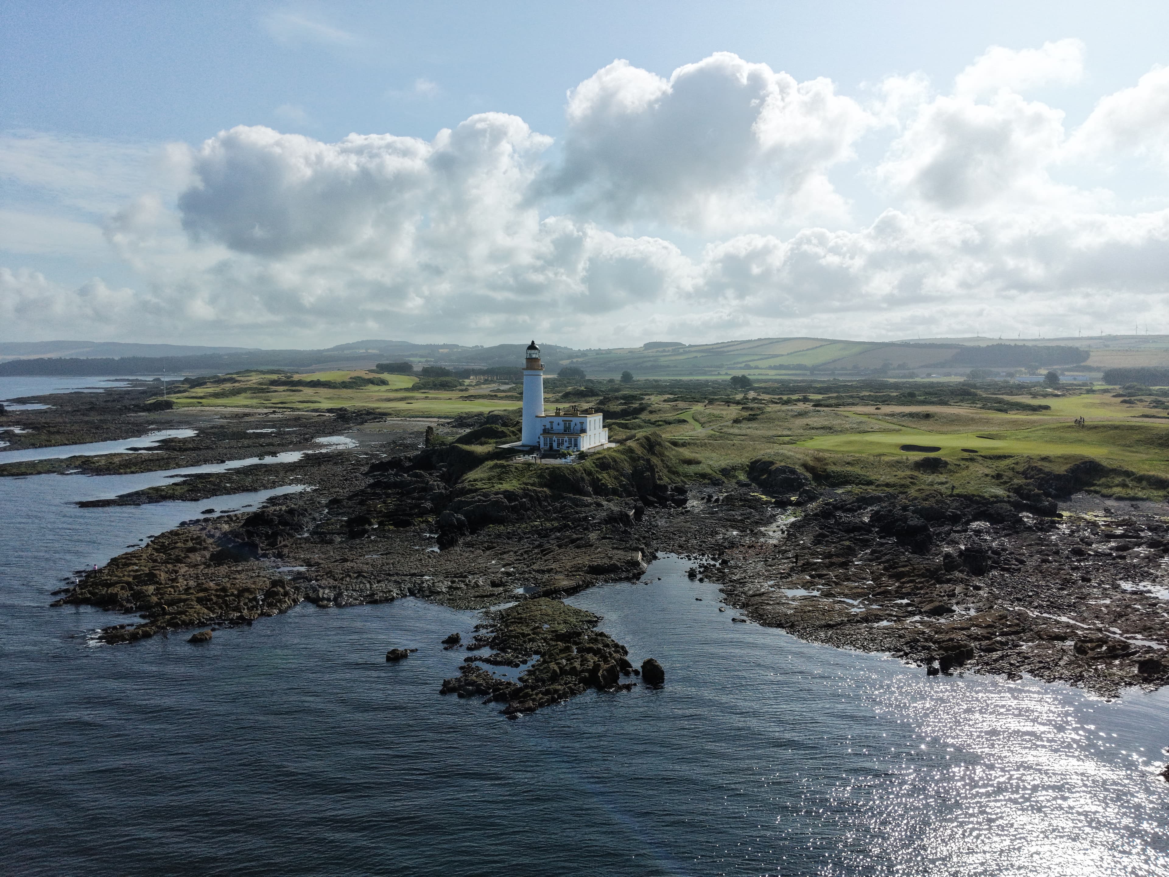 Turnberry Lighthouse Drone Image 2026